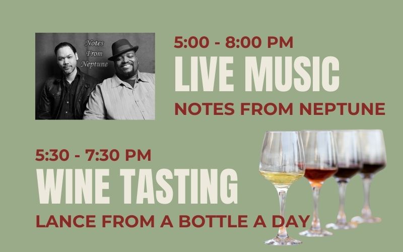 Live Music and Wine Tasting 091225